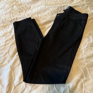 PAIGE Women's Black Verdugo crop Skinny Jeans